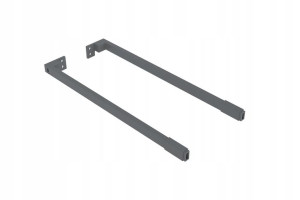 Reling Wzdłużny Szuflada Axis Pro Antracyt L500 Pb-axispro-relkw500