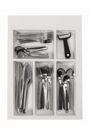 Wkład Organizer Do Szuflad Axispace 400 Biały Gtv Wk-sz-as-400-10