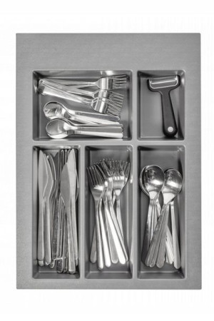Wkład Na Sztućce Organizer Axispace 40 Antracyt Wk-sz-as-400-60