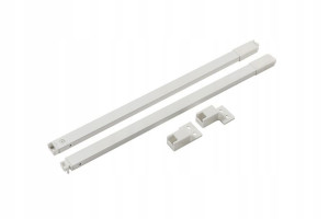 Reling Wzdłużny Szuflada Axis Pro Gtv Biały L450 Pb-ap-relkw450-10