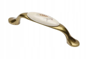 Uchwyt Porcelanowy Country 728p Rozstaw 96mm Gtv Up-wp0728-pk