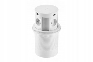 Gniazdo Ae-bpw4f120p-10 Indukcja Comfort+ Białe