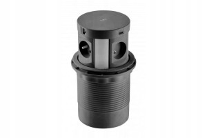 Gniazdo Ae-bpw4f120p-20 Indukcja Comfort+ Czarne Ae-bpw4f120p-20