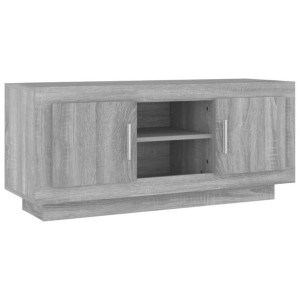 Szafka pod telewizor, szary dąb sonoma, 102x35x45 cm
