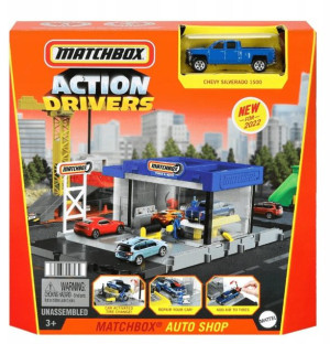 Matchbox Prawdziwe Przygody Warszat samochodowy HDL34