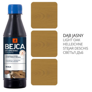 Bejca Do Drewna Rustykalna Spirytusowa DĄB JASNY 200ml Dragon