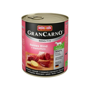 ANIMONDA Grancarno Sensitive Adult wołowina z ziemniakami puszka 800g