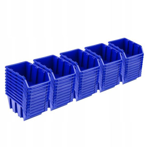 POJEMNIK ORGANIZER KUWETA 50x NP4 niebieskie