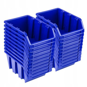 POJEMNIK ORGANIZER KUWETA 20x NP4 niebieskie
