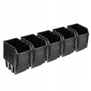50X Pojemnik magazynowy kuweta NP10 KTR23 BLACK