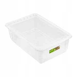 Pojemnik pudełko Clearbox 30l niski transparentny