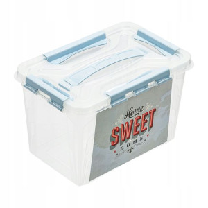 Pojemnik do przechowywania pokrywa Sweet home 6,6L