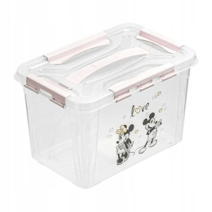 Pojemnik na zabawki z pokrywą Minnie Mouse 6,6L