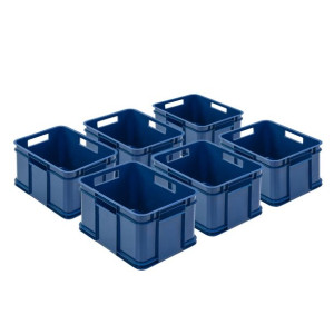 6x Pojemnik skrzynia transportowa 16L ECO LINE