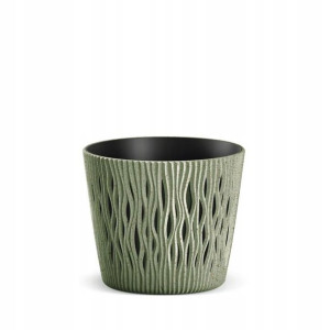 Doniczka na kwiaty Donica Sandy ECO DSR220W Naturo