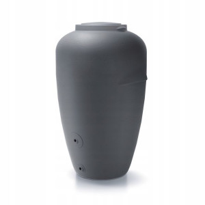 Beczka na deszczówkę Waterform Szara 440 l