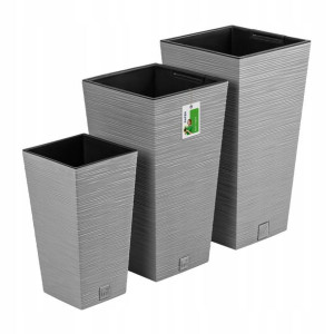 Wysokie Doniczki na kwiaty FURU DFSH200 240 265