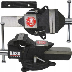 Bass Imadło Ślusarskie Stalowe Obrotowe 100mm 4''