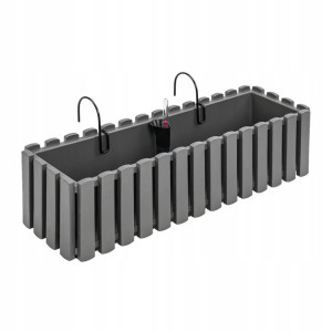 Skrzynka doniczka balkonowa DDEF600W Haki + System