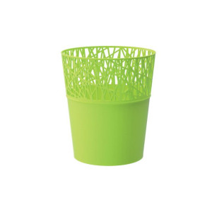 Ażurowa Doniczka Osłonka LACE DCIT180 limonka