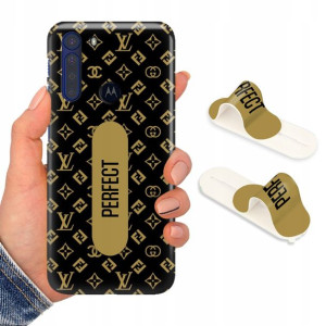 Etui + Uchwyt do MOTOROLA ONE FUSION Piękne Wzory