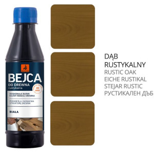 Bejca Do Drewna Rustykalna Spirytusowa DĄB RUSTYKALNY 200ml Dragon