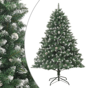 Sztuczna choinka ze stojakiem, 210 cm, PVC
