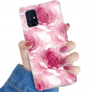 Etui ANTI-SHOCK do SAMSUNG M31s Kolor Pastel Wzory