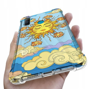 Etui Antishock do REALME C3 Case Kwiaty Lato Wzory