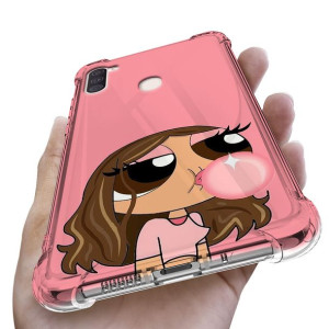 Etui Antishock do SAMSUNG M11 Kwiaty Flower Wzory