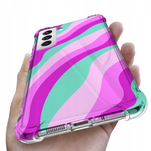Etui Antishock do SAMSUNG S21 PLUS Kwiatki Wzory