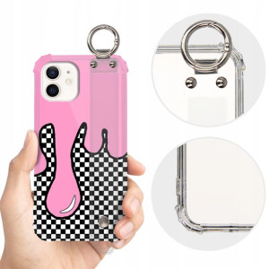 Etui Antishock Pasek do IPHONE 12 Letnie Top Wzory