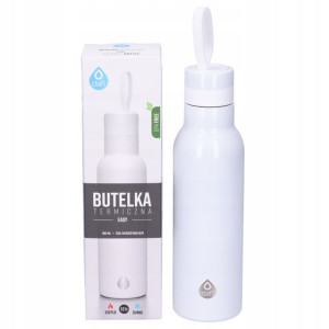 Butelka termiczna termos DAFI EASY 490ml biała