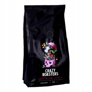 Kawa ziarnista Crazy Roasters caffeine HIGH 500g