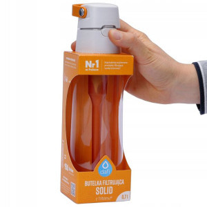 Butelka filtrująca DAFI SOLID 0,7l bursztynowa