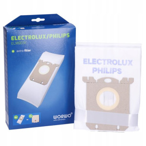 Worki do odkurzacza ELECTROLUX PHILIPS ELMB01K x4