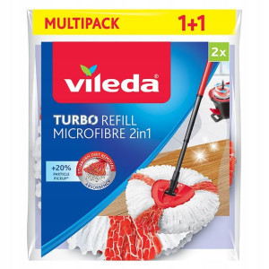 Vileda Turbo 2 Wkłady Do Mopa Obrotowego Turbo 2w1