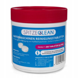 SpitzeClean tabletki czyszczące do ekspresu 200szt