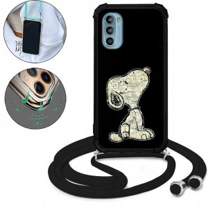 Etui Crossbody Do MOTOROLA MOTO G52 Bajkowe Wzory