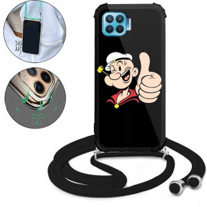 Etui Crossbody Do OPPO A93 Bajki Kreskówki Wzory