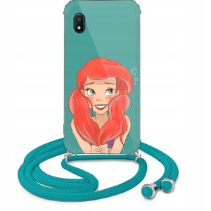 Etui Crossbody Do SAMSUNG A10e Turkus Bajki Wzory
