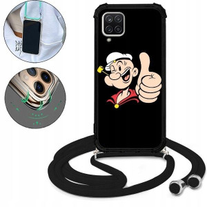 Etui Crossbody Do SAMSUNG A12 Bajkowe Top Wzory