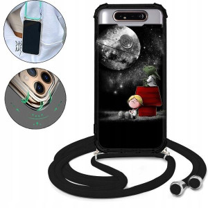 Etui Crossbody Do SAMSUNG A80 Bajkowe Top Wzory