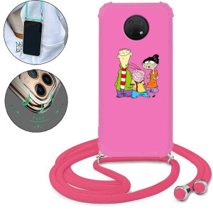 Etui Crossbody Róż Do NOKIA G20 Bajki Mix Wzorów