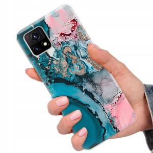 Etui do VIVO Y52S 5G Obudowa Marmurki Letnie Wzory