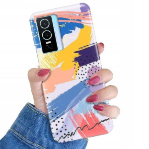 ETUI do VIVO Y74s Kolorowe Pastele Letnie Wzory