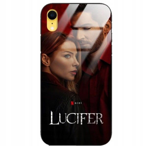 Etui Glass Do IPHONE XR Case Filmy Seriale Wzory