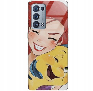 Etui Glass Do OPPO RENO 6 PRO PLUS Bajkowe Wzory