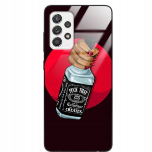 Etui Glass Do SAMSUNG A52 4G Bajki Kreskówki Wzory
