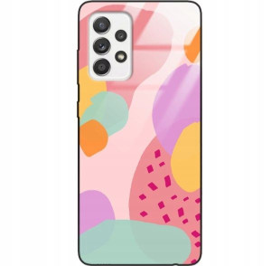 Etui Glass Do SAMSUNG A52 Bajki Kreskówki Wzory